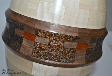 Hand turned wooden bowls